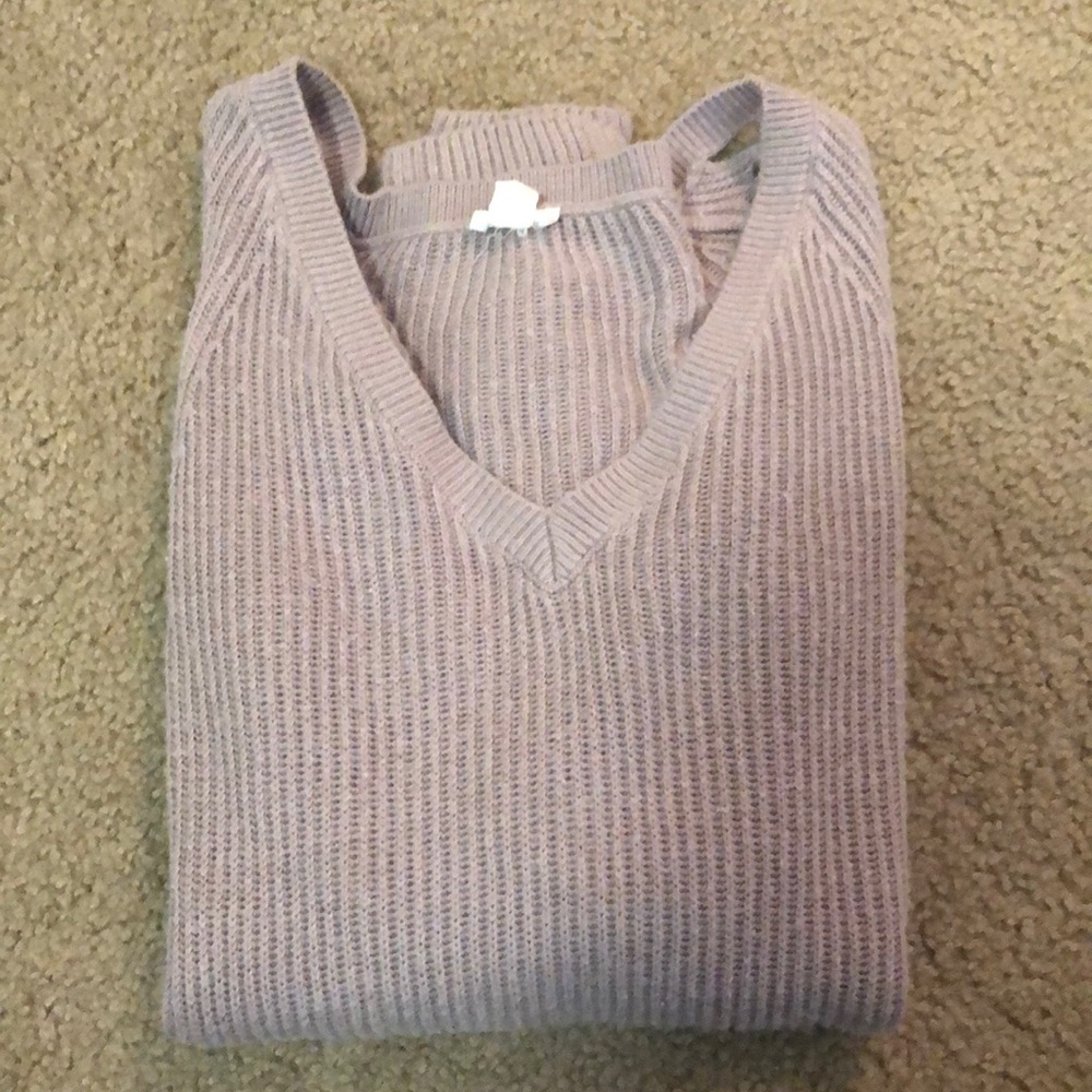 Pink sweater